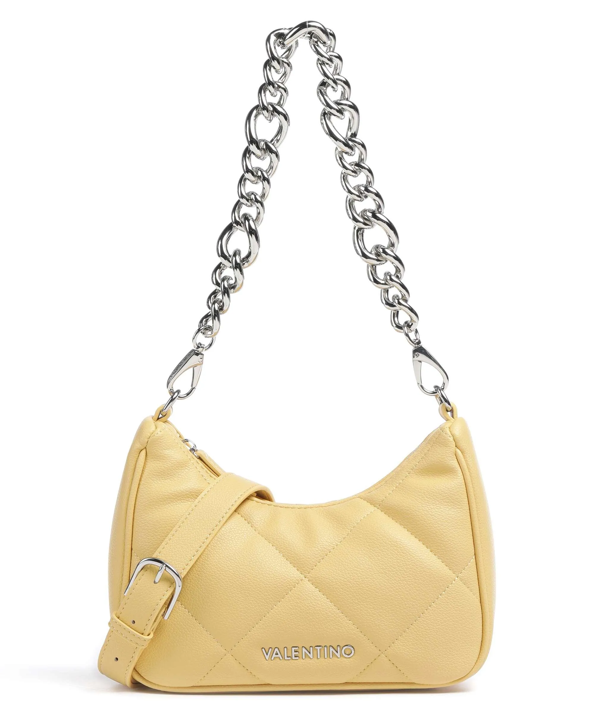  Valentino Bags Cold Re Borsa a spalla pelle sintetica giallo  