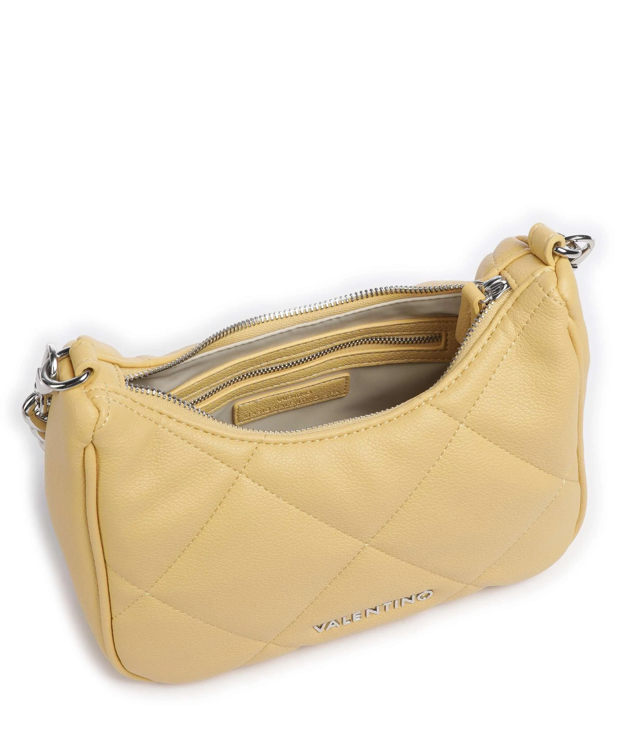  Valentino Bags Cold Re Borsa a spalla pelle sintetica giallo  